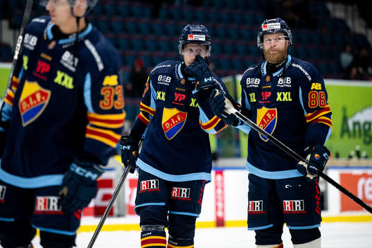 Djurgårdens John Norman och Linus Klasen deppar