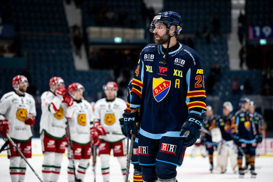 Djurgårdens Ludvig Rensfeldt deppar