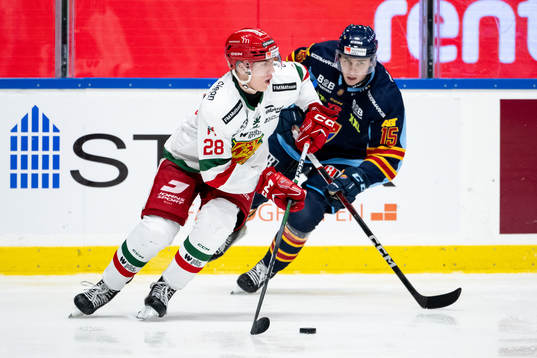 Moras Michael Brandsegg-Nygård och Djurgårdens Frederik
