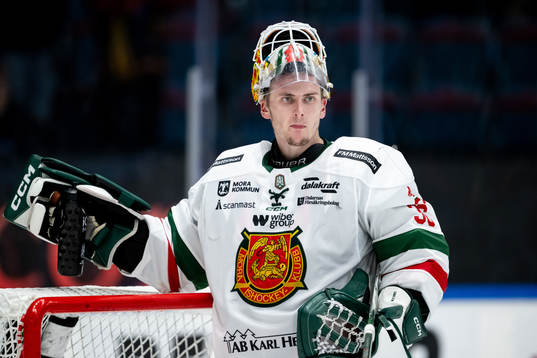Moras målvakt Waltteri Ignatjew