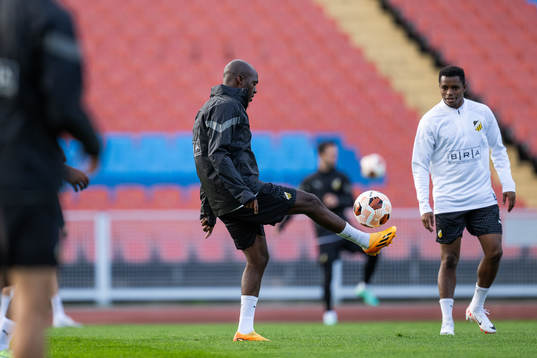 Edward Chilufya and Abdulrazaq Ishaq