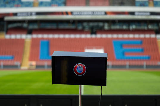 A VAR screen