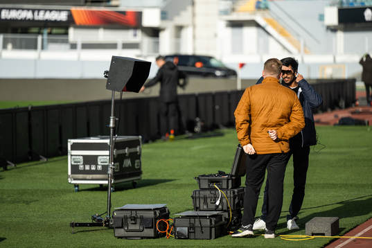 A VAR screen