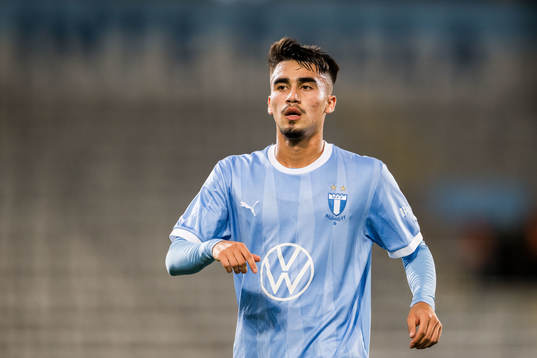 Malmö FFs Alexander Hughes