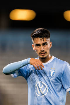 Malmö FFs Alexander Hughes