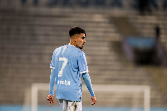 Malmö FFs Alexander Hughes