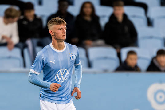 Malmö FFs Adrian Daly Tempelaar jublar