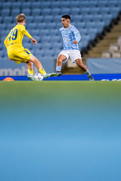 Malmö FFs Zakaria Loukili och Helsingfors Otto Hannula