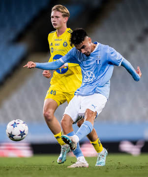 Malmö FFs Alexander Hughes