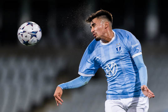 Malmö FFs Alexander Hughes