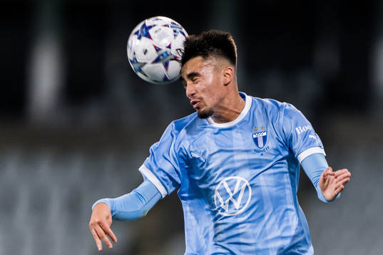 Malmö FFs Alexander Hughes