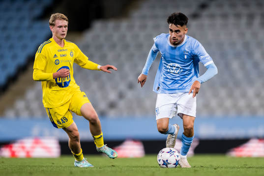 Malmö FFs Alexander Hughes
