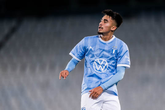 Malmö FFs Alexander Hughes