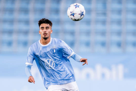 Malmö FFs Alexander Hughes
