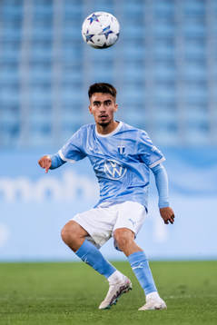 Malmö FFs Alexander Hughes