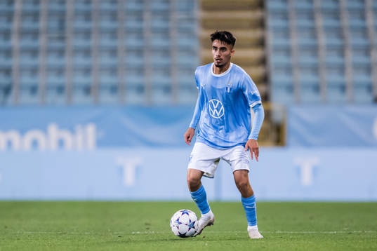 Malmö FFs Alexander Hughes