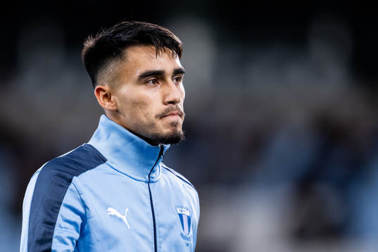 Malmö FFs Alexander Hughes