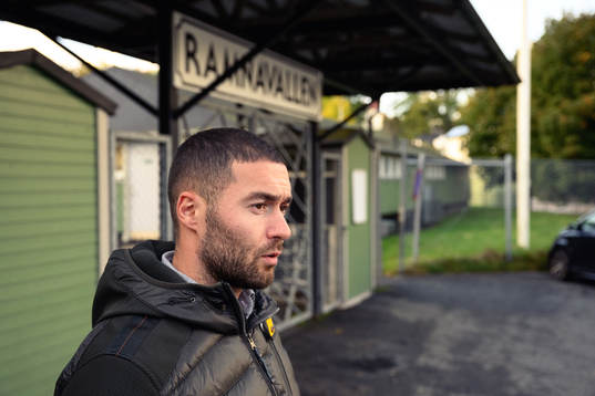 GAIS Mergim Krasniqi blir intervjuad