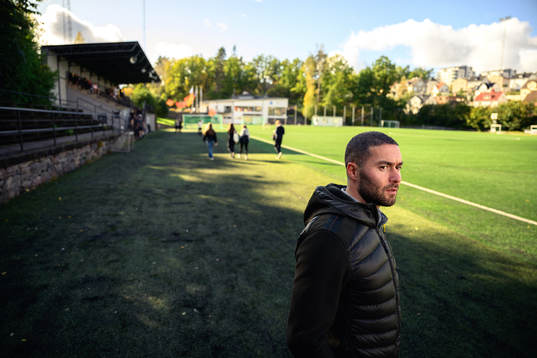 GAIS Mergim Krasniqi blir intervjuad