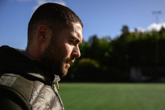 GAIS Mergim Krasniqi blir intervjuad