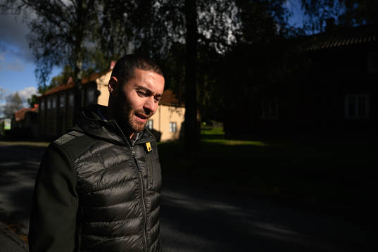 GAIS Mergim Krasniqi blir intervjuad