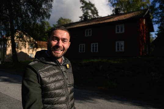 GAIS Mergim Krasniqi blir intervjuad