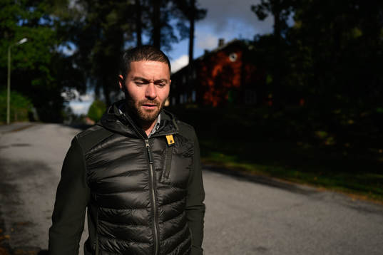 GAIS Mergim Krasniqi blir intervjuad