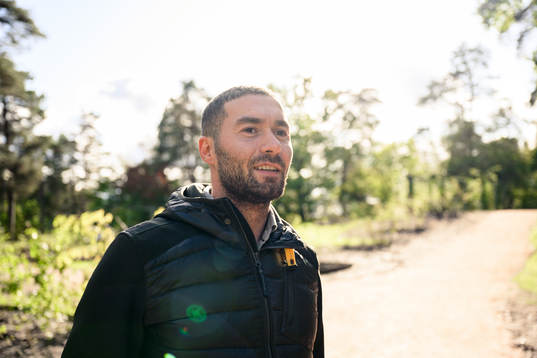 GAIS Mergim Krasniqi blir intervjuad