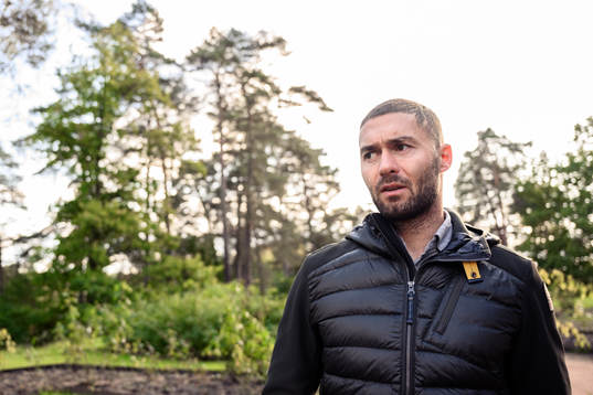 GAIS Mergim Krasniqi blir intervjuad