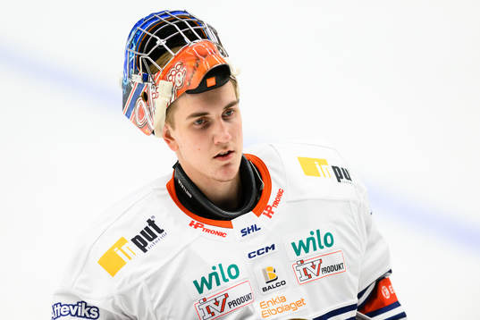 Växjös målvakt Simon Westling