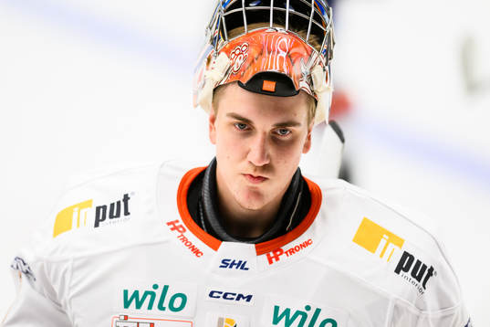 Växjös målvakt Simon Westling