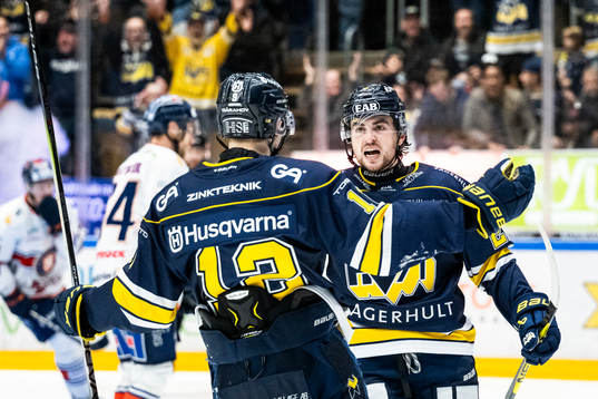 HV71s Robert Nardella jublar