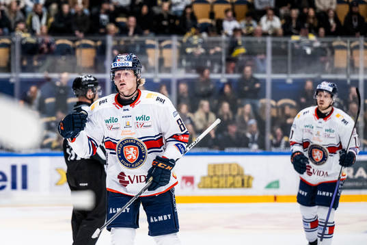 Växjös Joachim Blichfeld jublar