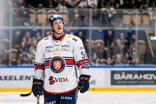 Växjös Emil Sylvegård deppar