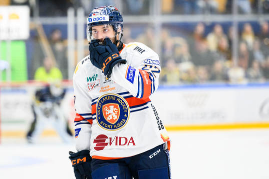 Växjös Tobias Rieder deppar