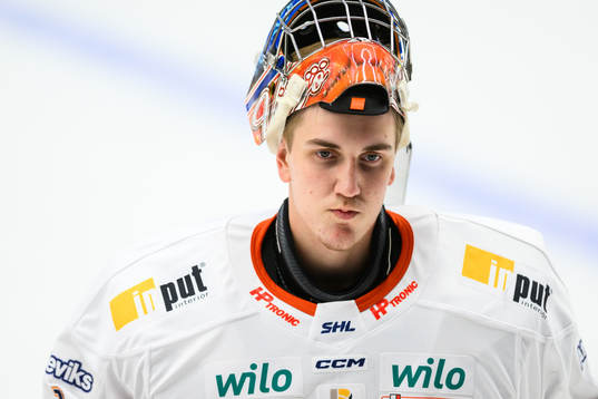 Växjös målvakt Simon Westling