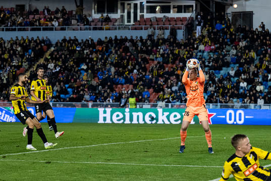 Goalkeeper Peter Abrahamsson of Häcken