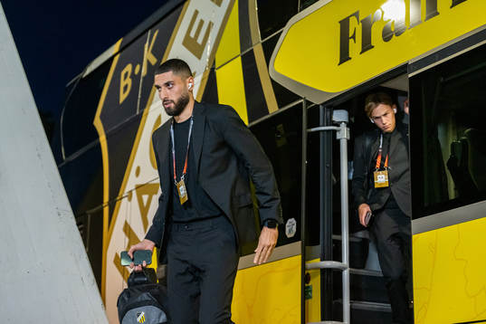 Aiham Ousou of Häcken arrives