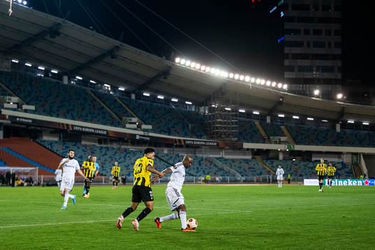 Momodou Lamin Sonko of Häcken and of Qarabag of Qarabag