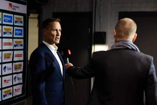 Frölundas tränare Roger Rönnberg