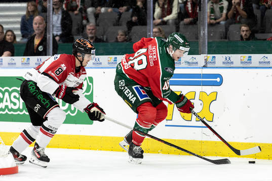 Örebros Samuel Johannesson och Frölundas Carl Klingberg