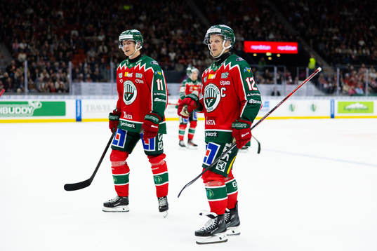 Frölundas Erik Borg och Max Friberg