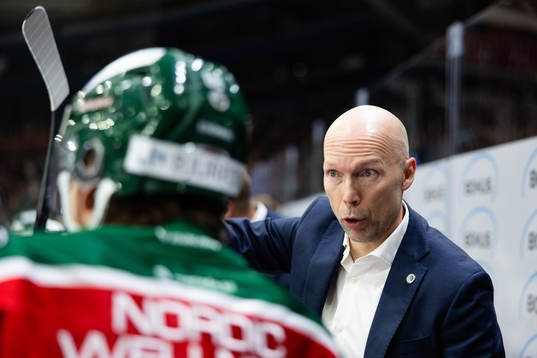 Frölundas assisterande tränare Anders Burström