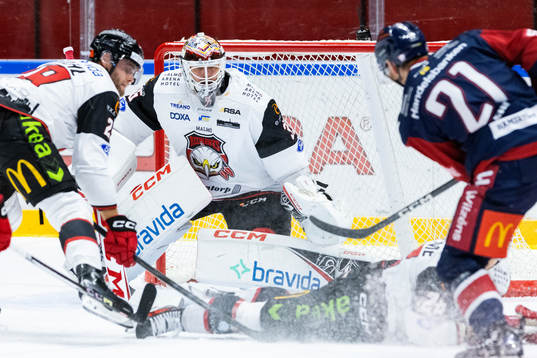 Malmö Redhawks målvakt Adam Werner
