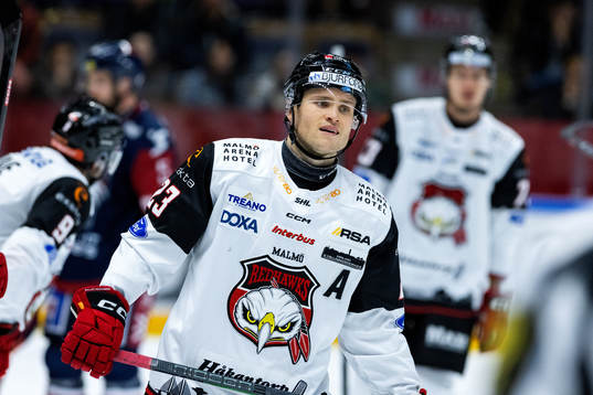 Malmö Redhawks Christoffer Forsberg deppar