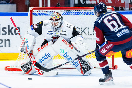Malmö Redhawks målvakt Adam Werner