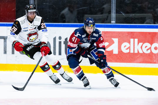 Malmö Redhawks Kim Rosdahl och Linköpings Broc Little