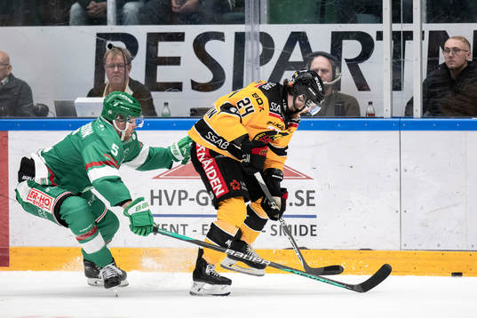 Rögles Ludvig Claesson och Luleås Jesper Sellgren