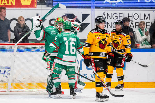 Rögles målvakt Christoffer Rifalk och Valtteri Viljanen