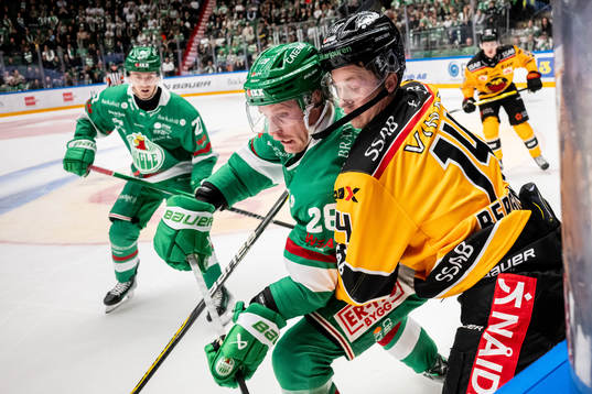 Rögles Anton Bengtsson och Luleås Jonas Berglund